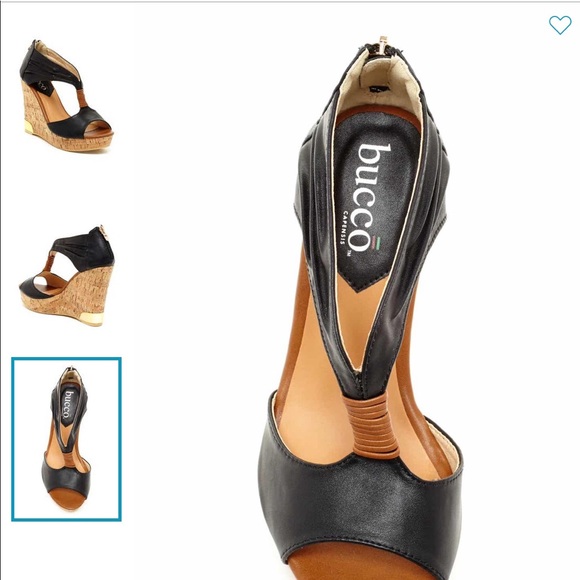 Bucco wedged platform sandal - Picture 2 of 9